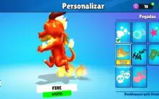 Conta Stumble Guys com skin especial e 3 emote especial