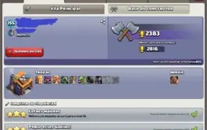 Centro de Vila 11 Clash of Clans - Semi Full
