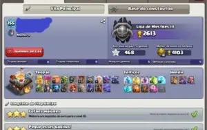Centro de Vila 11 Clash of Clans - Semi Full