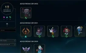 Conta lol Ouro 3