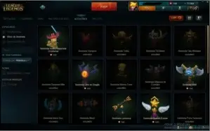 V> ACC LOL PLATINA 5 COM 639 SKINS!