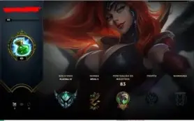 LoL Conta Plat IV BR 11.5k BE nv45 Miss Fortune Ultimate