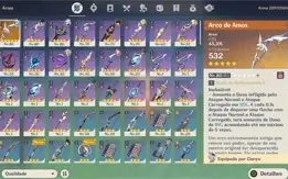 Ganyu com Amos + Yelan + Itto + Benção ar49