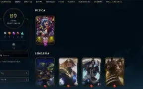 Conta League of Legends Full Acesso - 155 Champs e 89 Skins