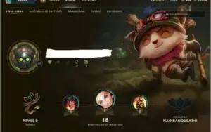 Conta League of Legends