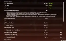 Conta Genshin Impact AR56, 8 personagens t5 e 5 armas t5.