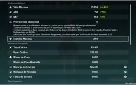 Conta Genshin Impact AR56, 8 personagens t5 e 5 armas t5.