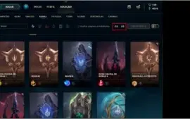 Conta de League of Legends