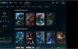 Conta de League of Legends