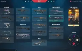 Conta de valorant ascedente Com muita skin full dados