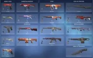 Vendo conta Valorant, skins + passe ato2 (sem faca)