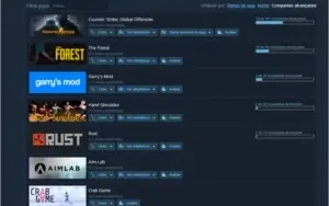 Conta steam csgo + rust e skins