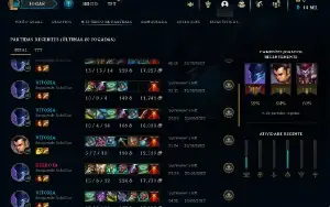 Conta lol esmeralda 4