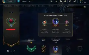 Conta lol esmeralda 4