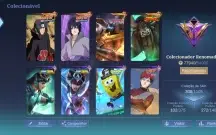 Conta moba 10anos de uso lvl104 rara 308 skin
