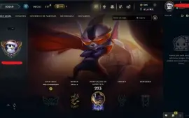 Conta League of Legends Full Acesso - 99 Champs e 139 Skins