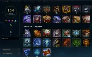 Conta League of Legends Full Acesso - 99 Champs e 139 Skins