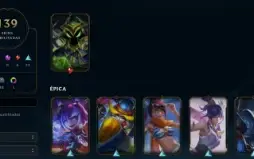 Conta League of Legends Full Acesso - 99 Champs e 139 Skins