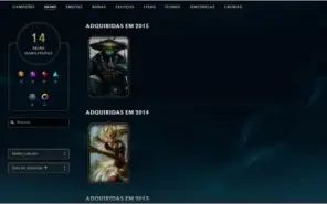 1 ACC League of Legends Iniciante!!