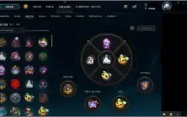 CONTA LOL 333 SKINS + 5MIL R$ GASTOS NELA!!!!!