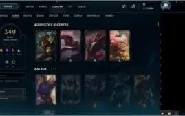 CONTA LOL 333 SKINS + 5MIL R$ GASTOS NELA!!!!!