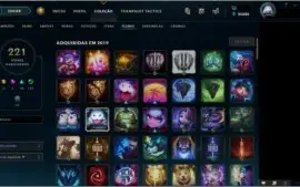 CONTA LOL 333 SKINS + 5MIL R$ GASTOS NELA!!!!!