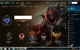 conta de lol