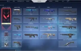 Conta VALORANT SKINS+PASSE quase completo