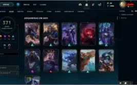 Conta de LOL bem upada