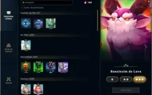 Conta de LOL bem upada