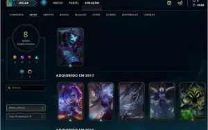 Conta LOL Prata III