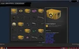 Conta na steam