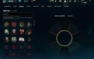Platina 3 com 30 Champs e 3 Skins