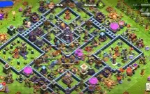 Clash of Clans no último CV quase tudo Full