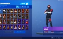 conta fortnite + 51skin ( galaxy + ikonik) + salve o mundo