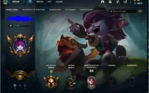 Vendo conta lol