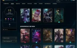 Vendo conta lol