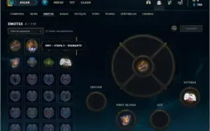 Conta diamante 4 com 30 champs e 3 skins + 20 espolios