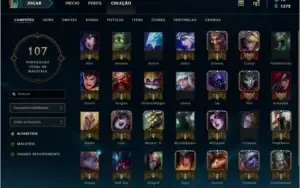 Conta DIAMANTE 2 - 36 Campeões + 13 Skins ( Lendária e Épica