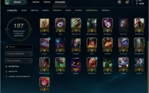 Conta DIAMANTE 2 - 36 Campeões + 13 Skins ( Lendária e Épica