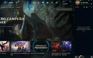 Conta League of Legends Nivel 209