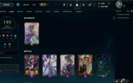 Vendo Conta Lol - Mestre Soloq Ultima Season - 192 Skins