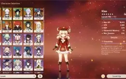 Klee + Ayaka + Ayato + Raiden + Venti + Xiao + Childe