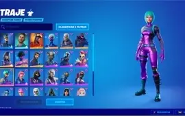 conta fortnite com skins raras