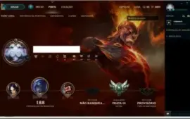 CONTA PRATA III COM 91 CAMPEÕES, 25 SKINS
