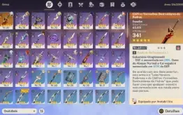 Ar43 / Itto+Arma T5, Raiden, Andarilho, Albedo E Alhaitham