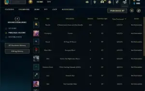 Bronze 2 com 38 Champs e 9 Skins