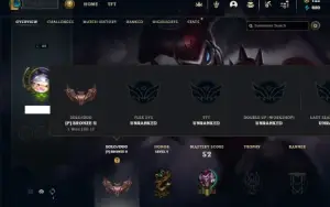 Bronze 2 com 38 Champs e 9 Skins