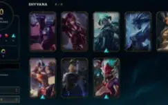 conta mono shyvana HIGH ELO UPADA A MÃO master 2 anos