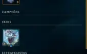 conta mono shyvana HIGH ELO UPADA A MÃO master 2 anos